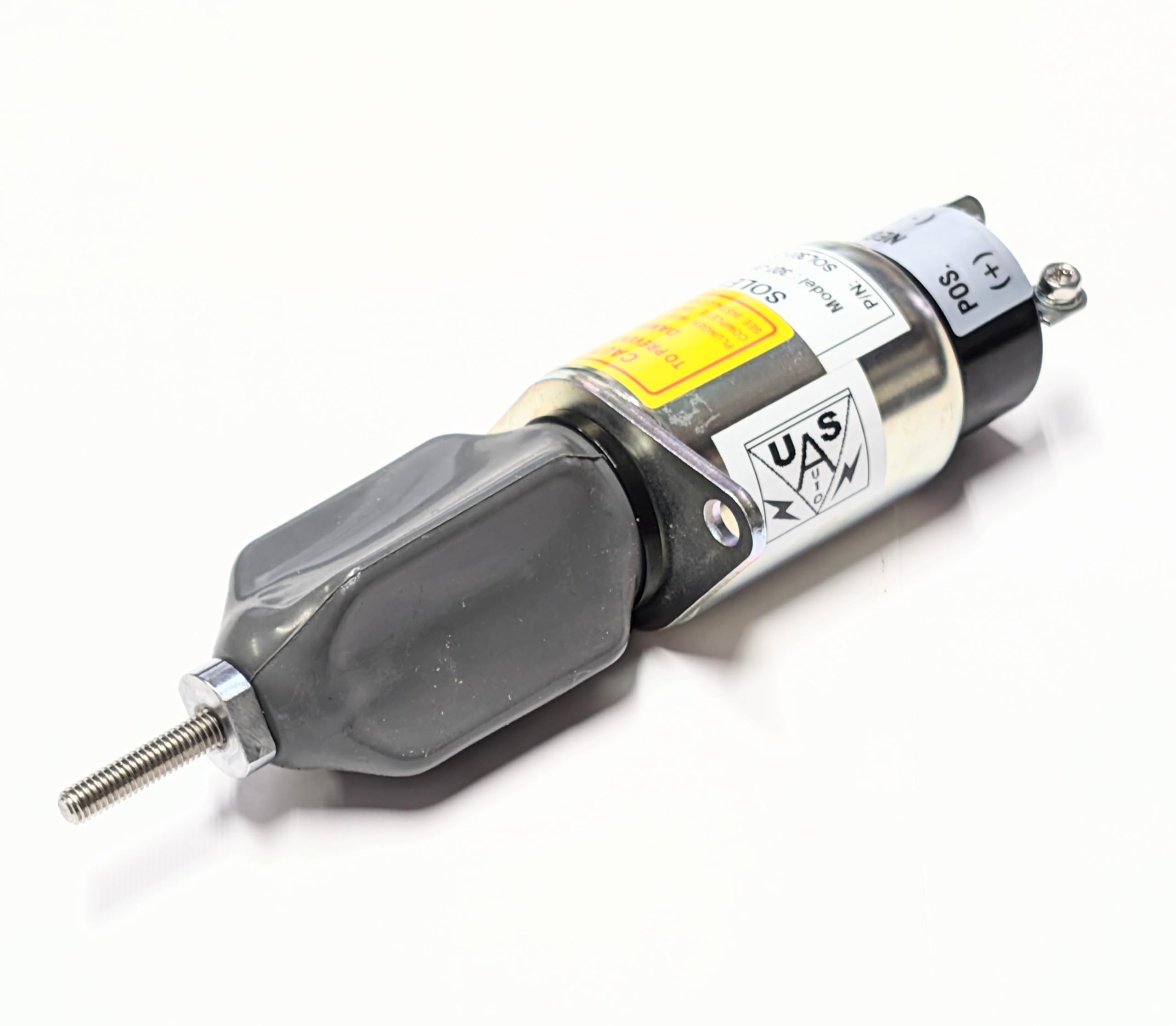 Woodward SA-4716-S 1751-12A3U1B1SA Fuel Shut Off Solenoid Valve - Replacement for Synchrostart SA-4716, 1751A-12V T17 - Perfect for Generator, Engine & Industrial Equipment Shutdown Systems