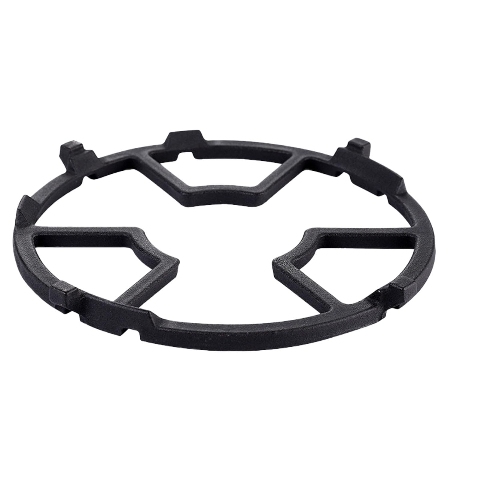 Cast Iron Wok Ring Support for Gas Stoves - Non-Slip Stable Base Fits 4 or 5 Burner Gas Cooktops - Perfect for Stir-Frying, Deep Frying & Asian Cooking