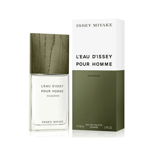 Issey Miyake Cedre Intense Men 50ml Eau de Toilette - Fresh Woody Fragrance for Men | Day & Night Wear, Office & Special Occasions