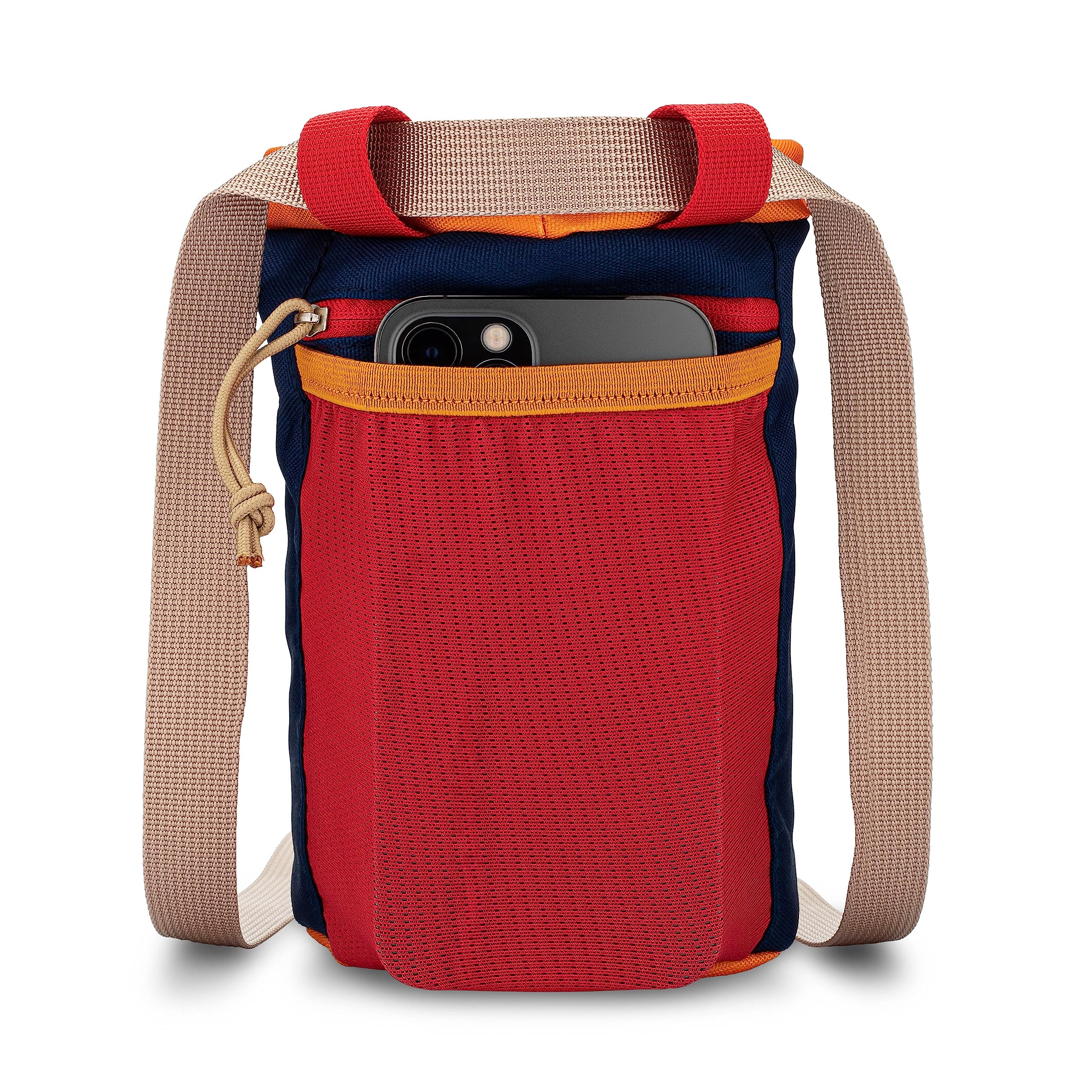 Premium Rock Climbing Chalk Bag with Quick-Clip Belt & Zippered Pockets - Durable Bouldering Chalk Bucket for Indoor/Outdoor Climbing, Gym Training & Mountain Adventures