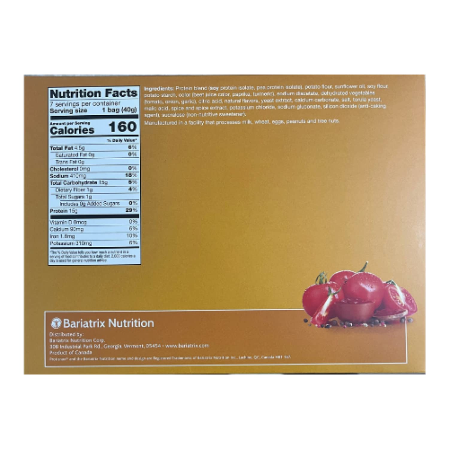 PROTIFIT High Protein Tangy Tomato Zipper Snacks 2 Pack - 15g Protein, Low Calorie, Low Sugar, Low Fat, Keto & Ideal Protein Friendly (7 Servings Per Box) | Perfect for On-the-Go Snacking, Post-Workout Recovery & Weight Management