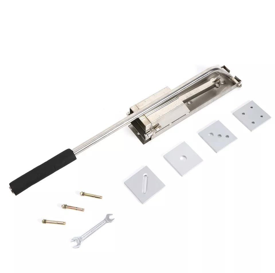 Stainless Steel 4-Layer Clay Extruder Machine - Wall Mount Pottery Tool Kit for Ceramic Art & Sculpture | Perfect for Home Studios & Professional Workshops