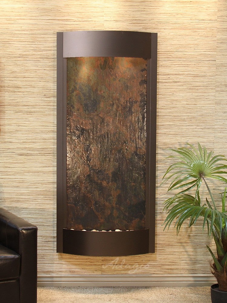 Adagio Pacifica Waters Antique Bronze Multi-Color Featherstone Pendant Light Fixture PWA3514 - Perfect for Dining Room, Bedroom, and Living Room Lighting Decor