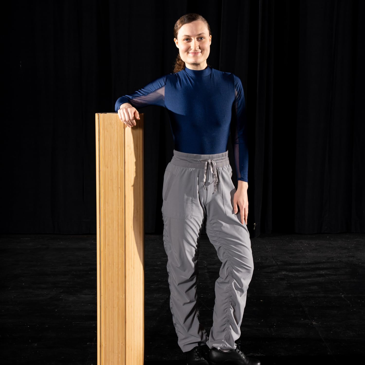Professional & Student Bamboo Tap Dance Mat - Portable, Durable Multipurpose Tap Mat for Home, Studio & Stage Practice
