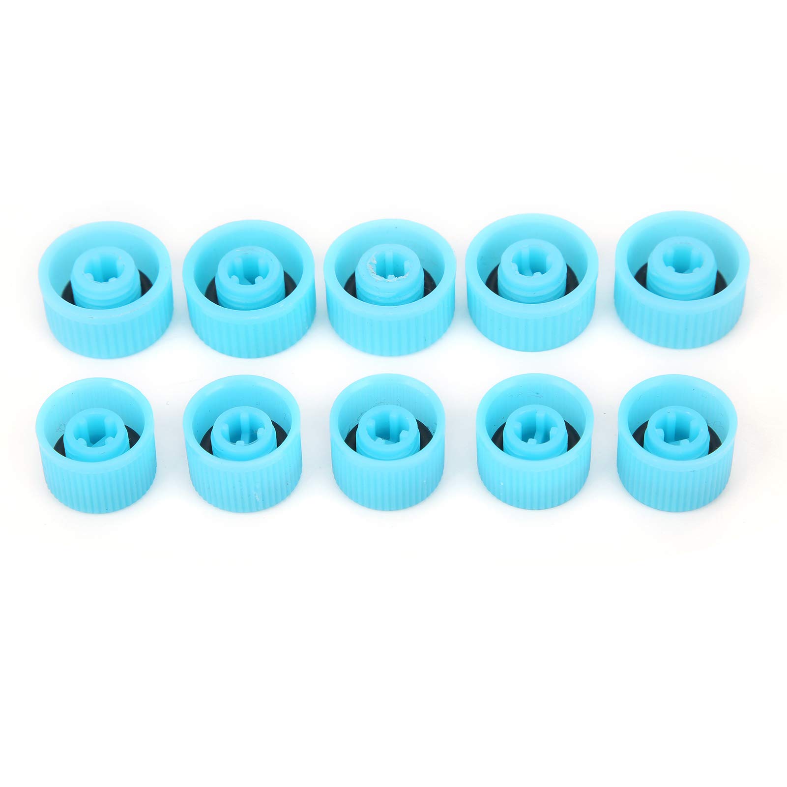 High/Low Side A/C Refrigerant Service Port Valve with Seal - 1PC Air Conditioning Dust Cover for Car AC System Maintenance & Repair