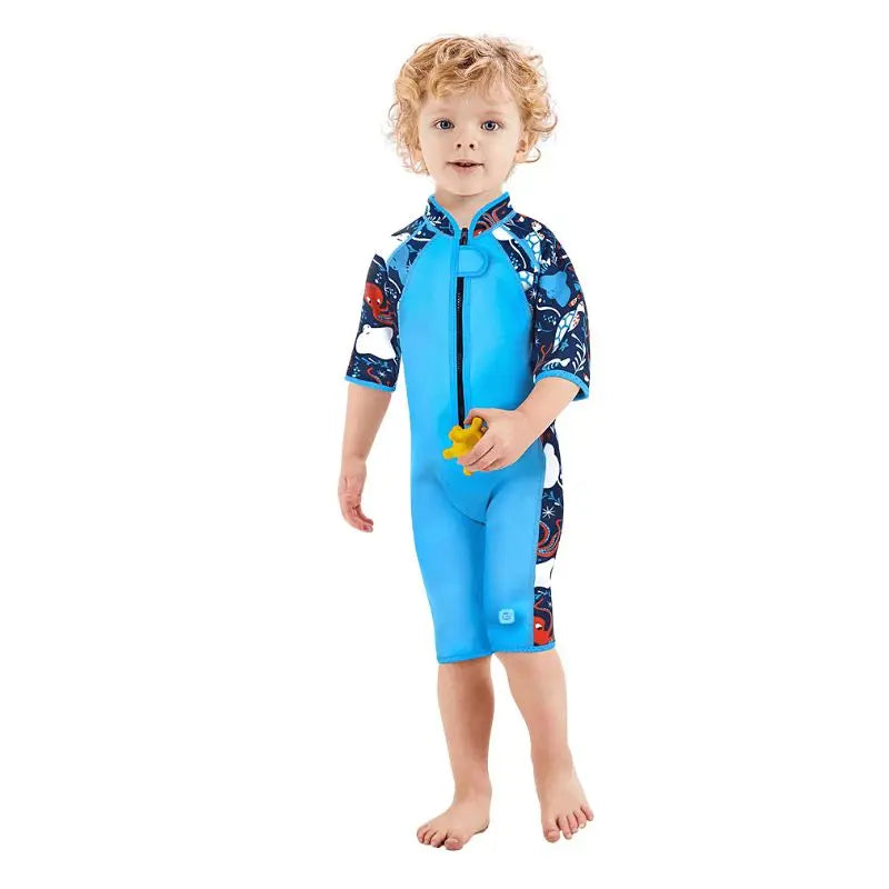 **Splashabout Kids Wetsuit for Girls & Boys (Ages 2-6) | Shorty Wetsuit for Swimming, Beach & Water Play**