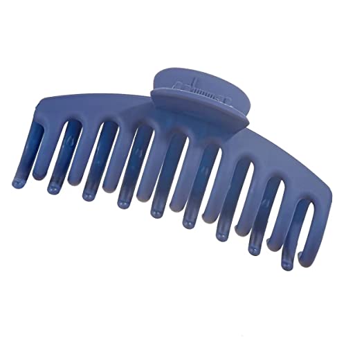 Glamifirsto Anti-Slip Strong Grip Plastic Hair Claw Clips for Women & Girls - 2 Pack Hair Clamps for Ponytails, Buns & Updos - Perfect for Work, Gym & Everyday Styling