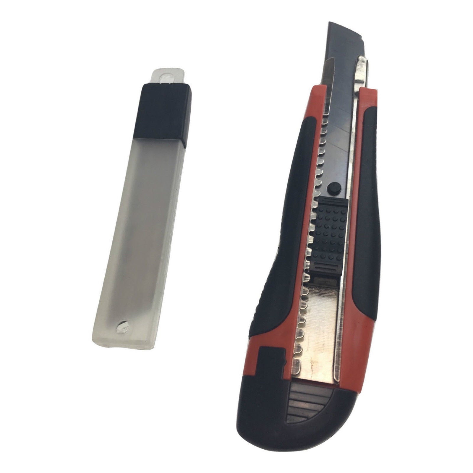 12-Pack Retractable Utility Knife Box Cutters with 18mm Snap-Off Blades - Heavy Duty Bulk Pack for Shipping, Packaging, Warehouse & DIY Projects