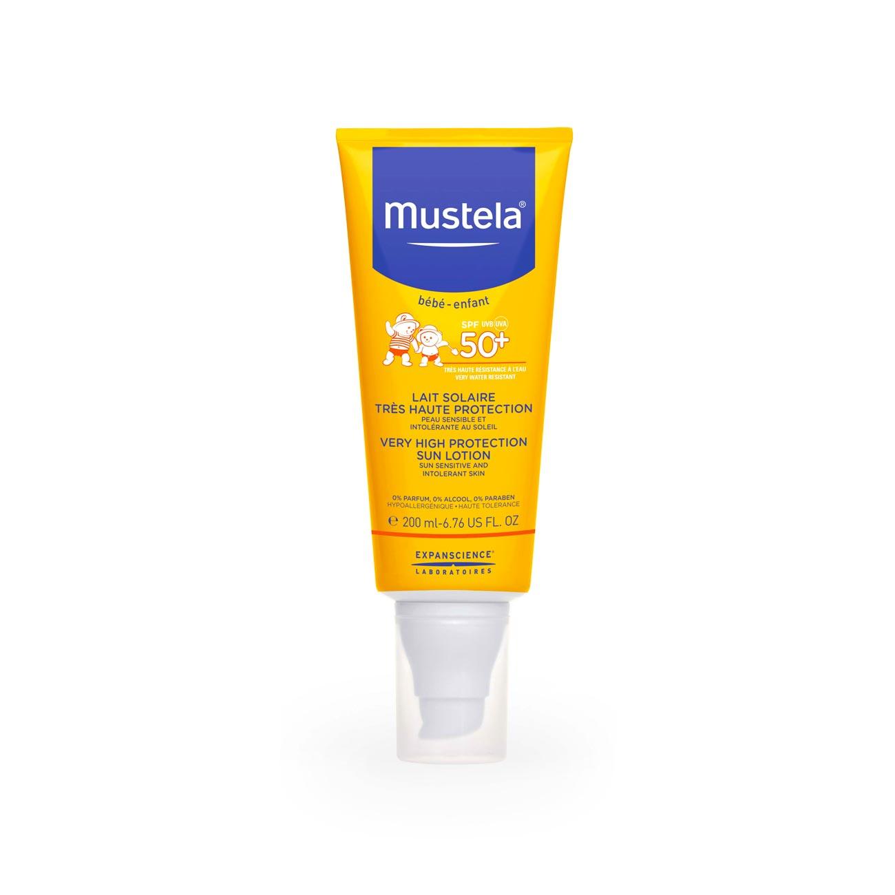 SPF50+ Baby Sunscreen Lotion - High Protection for Kids & Infants - Waterproof & Hypoallergenic for Outdoor Play, Beach & Swimming