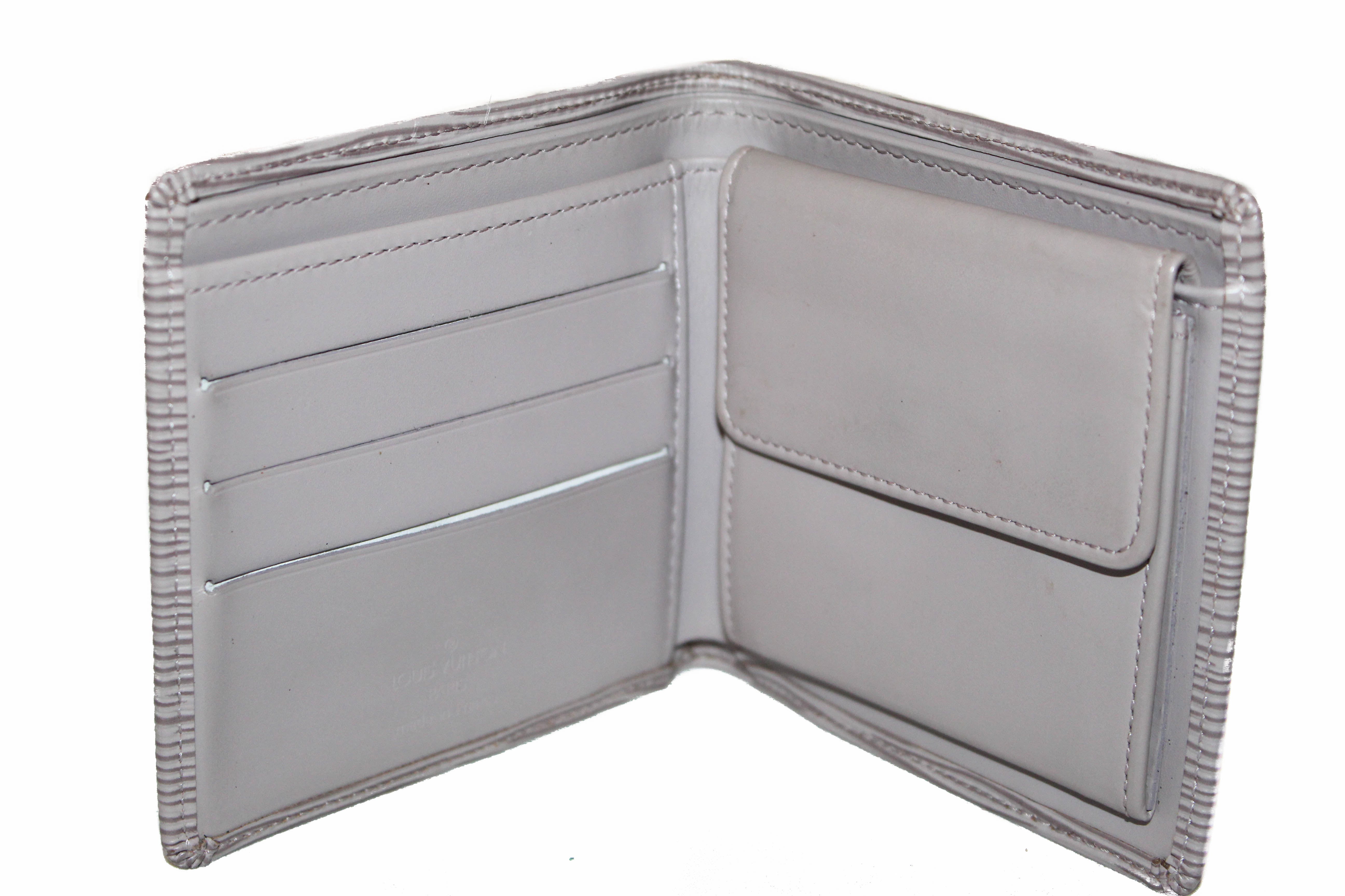Authentic Louis Vuitton Lavender Epi Leather Marco Wallet for Women & Men - Slim RFID Blocking Billfold for Credit Cards & Cash - Perfect for Business, Travel & Everyday Use