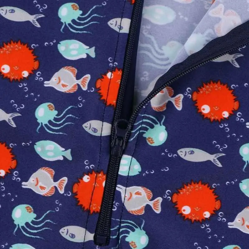 Long Sleeve Cartoon Kids Swimwear - UV Protection One Piece Bathing Suit for Boys & Girls | Perfect for Beach, Pool & Water Play