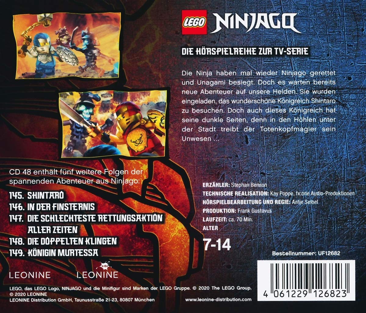 LEGO Ninjago Building Kit - 48-Piece Set for Kids, Creative Construction Toy with Ninja Minifigures | Perfect for Birthday Gifts, Playtime & STEM Learning