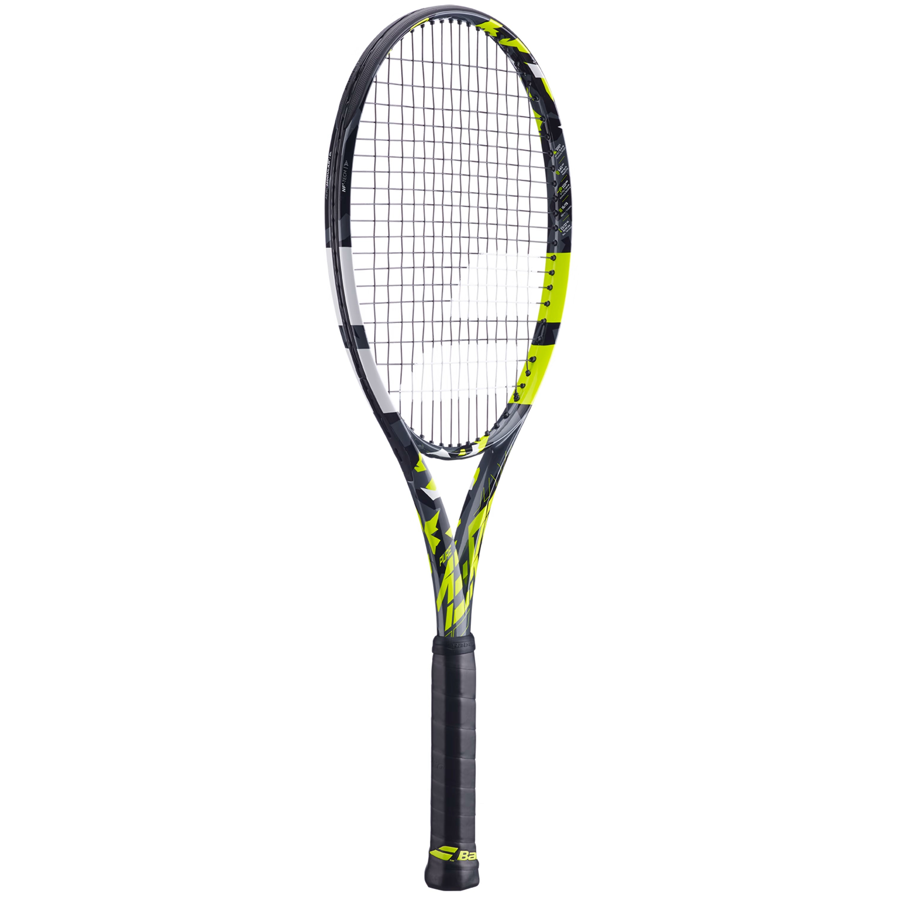 Babolat Pure Aero Plus Tennis Racket - Professional Carbon Fiber Racket for Power & Spin | Perfect for Competitive Play & Training Sessions