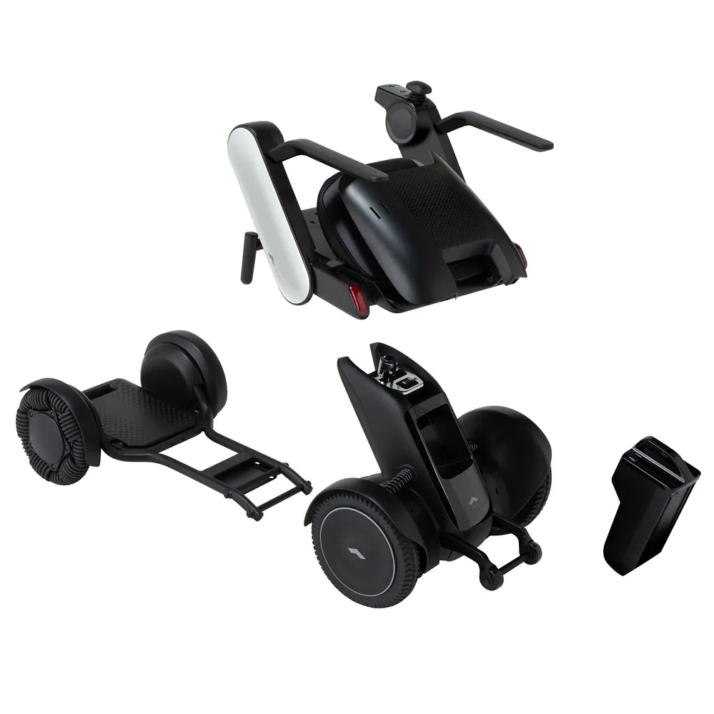 Whill Model C2 Power Wheelchair - Lightweight, Foldable Electric Mobility Scooter for Adults & Seniors - Indoor & Outdoor Use for Shopping, Travel & Daily Activities