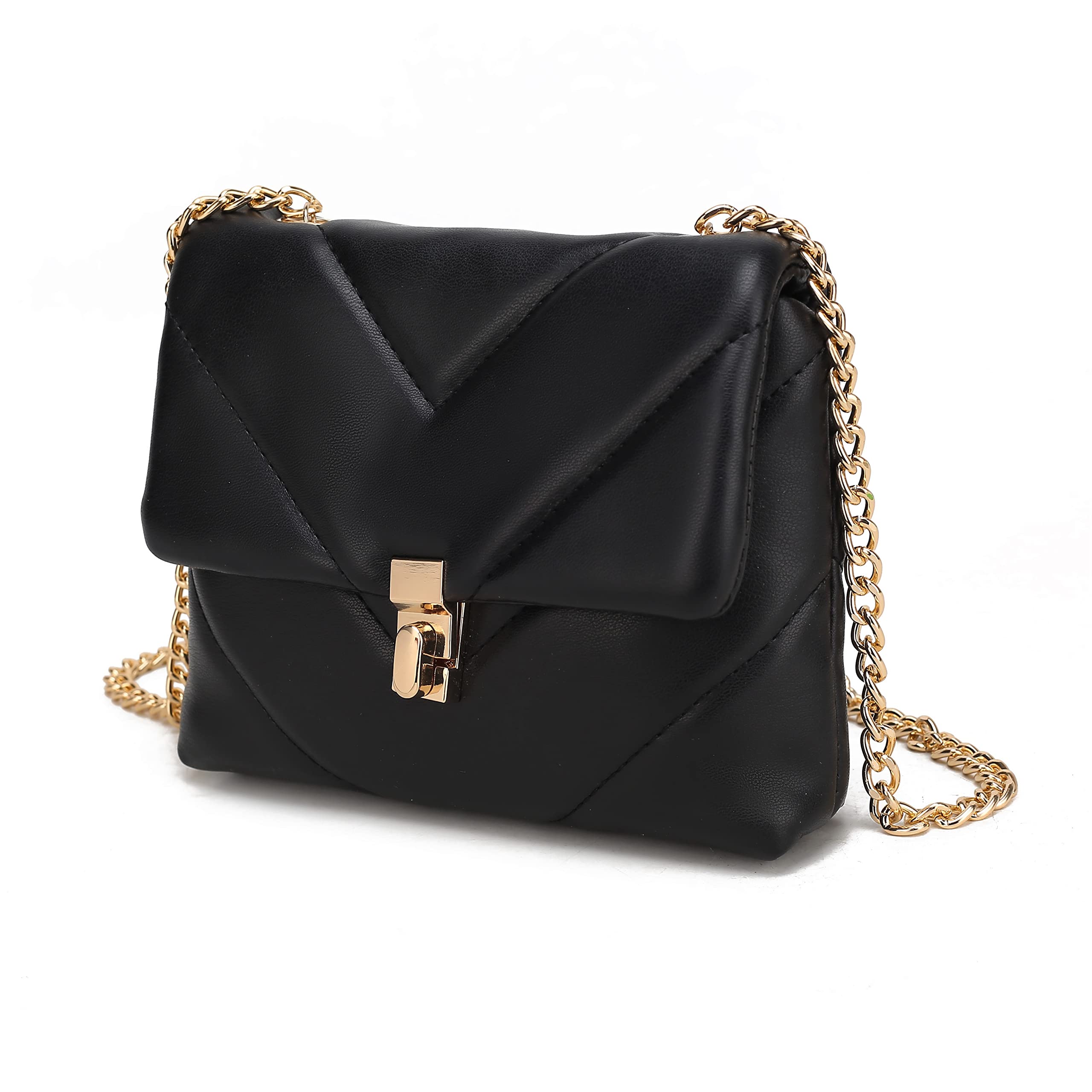 MKF Collection Women's Vegan Leather Crossbody Shoulder Bag - Stylish Designer Handbag by Mia K for Work, Travel & Everyday Use
