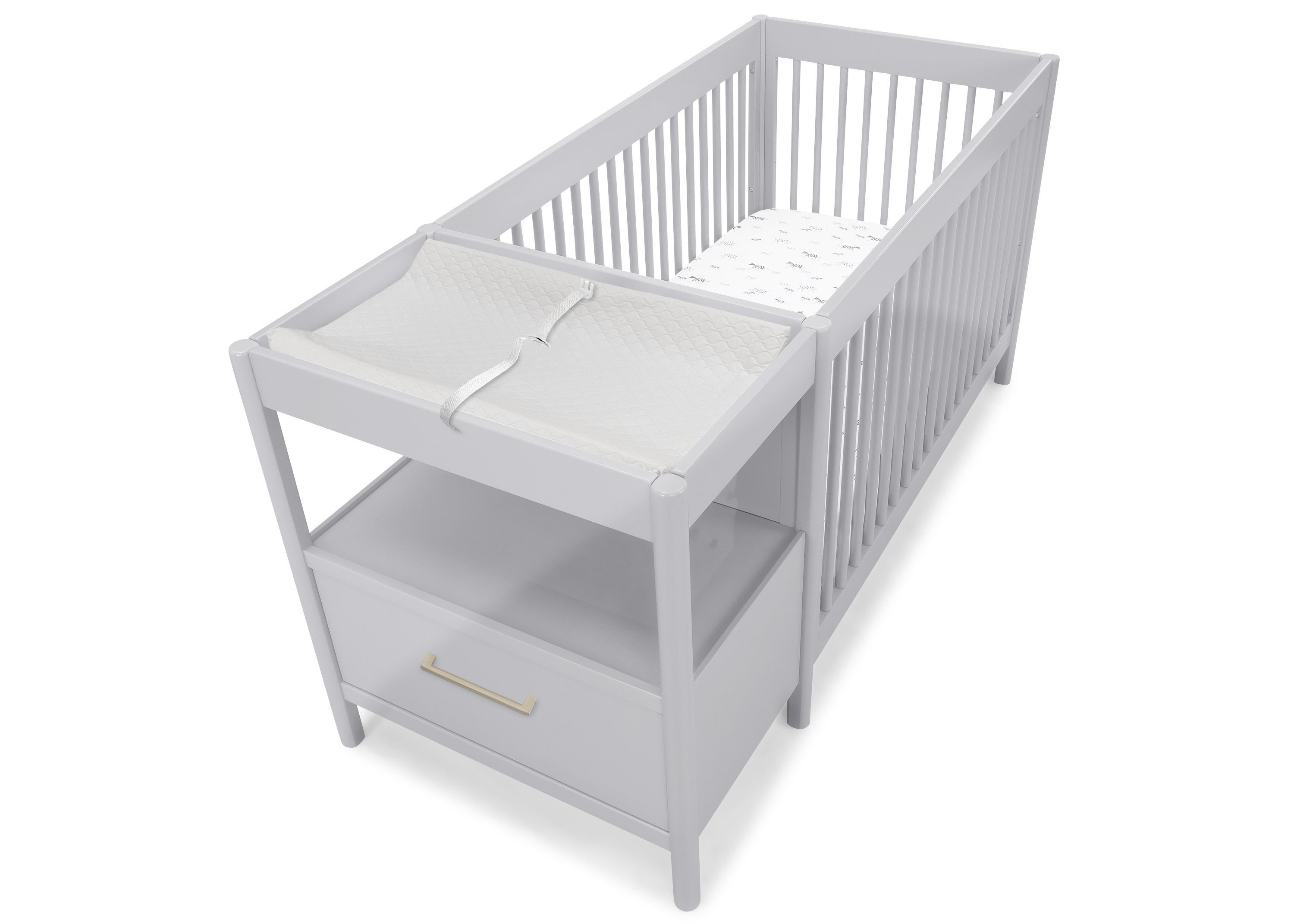 Waterproof Baby Changing Pad with Soft Cover - Safe for Crib, Dresser & Nursery - Perfect for Diaper Changes at Home or On-the-Go