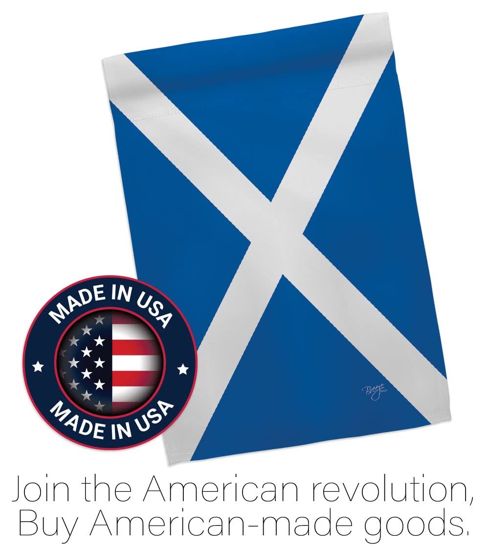 St. Andrews Cross House Flag Set 28x40