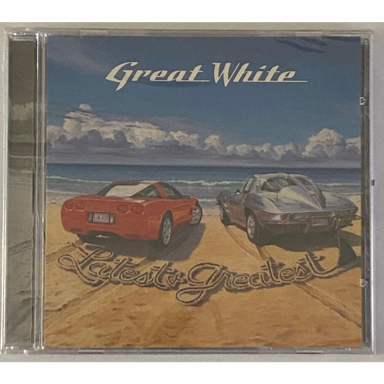 Great White - Latest & Greatest 2000 (Sealed CD) | Vintage Rock Music Collection, Perfect for Audiophiles & Music Collectors