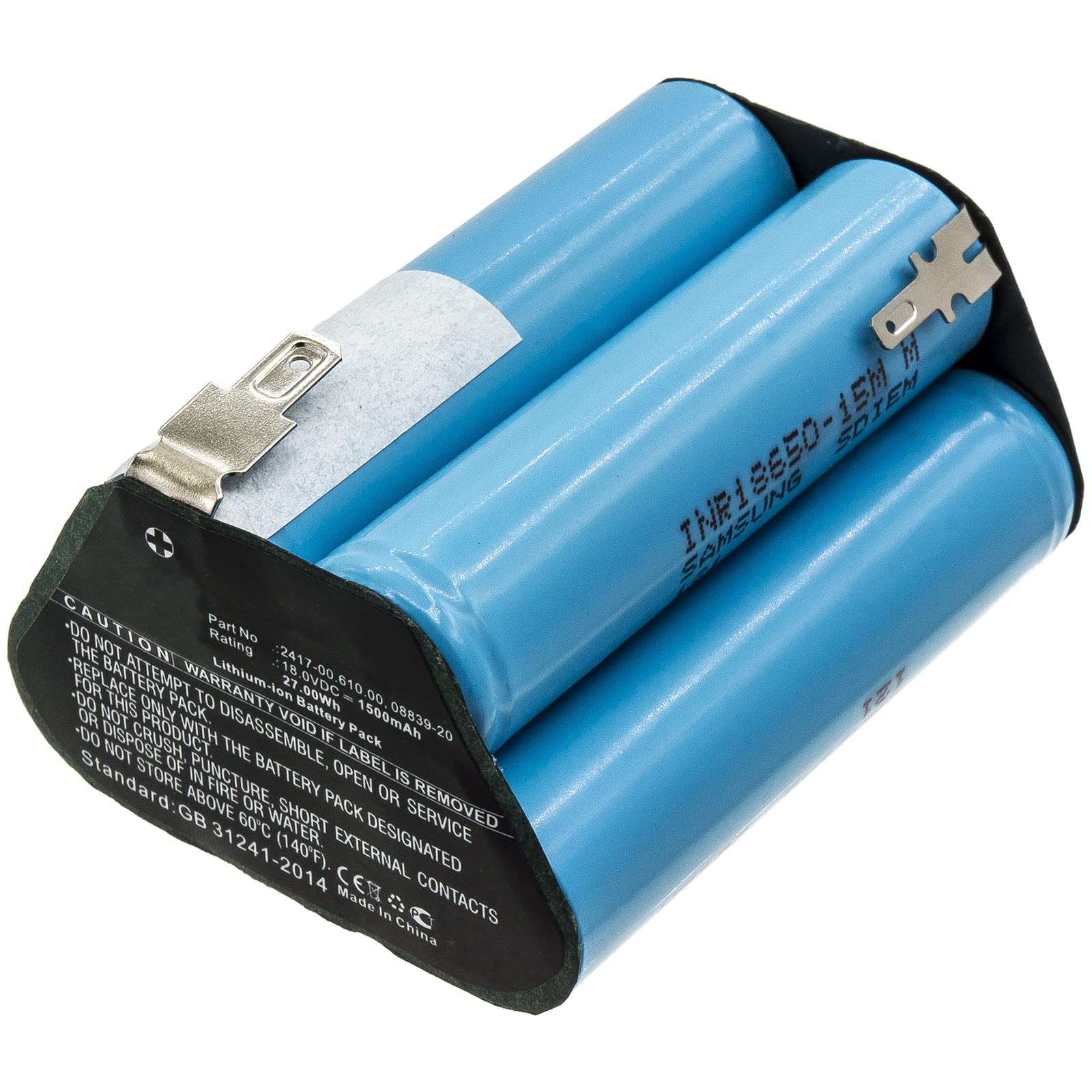 Synergy Digital 18V 1500mAh Li-ion Replacement Battery for Gardena 02417-20 & 08839-20 Gardening Tools - Ultra High Capacity Power Solution for Lawn Mowers, Hedge Trimmers & Outdoor Power Equipment