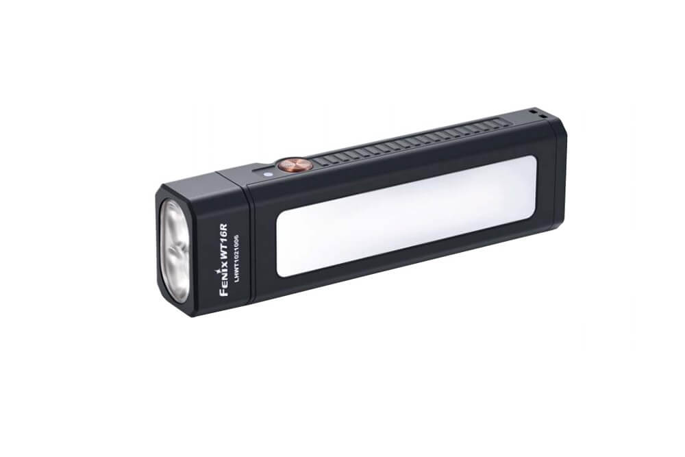 Fenix WT16R Rechargeable LED Work Light - 1600 Lumens, Magnetic Base, IP68 Waterproof - Perfect for Construction, Camping, Emergency & Outdoor Activities