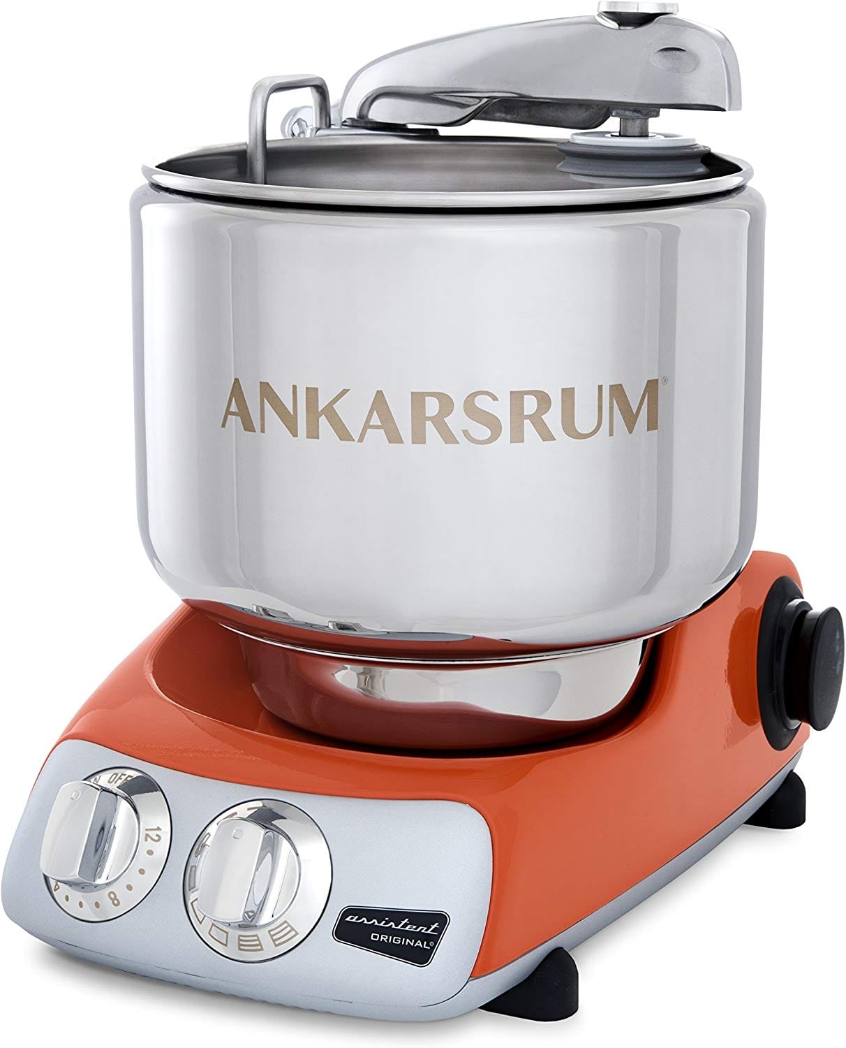 Ankarsrum Premium Stand Mixer 600W - Original Swedish Assistent Mixer Since 1940 - Top Performance Kitchen Appliance for Baking, Dough Kneading & Food Prep - Available in Multiple Colors