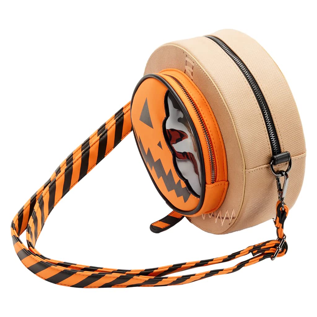 Loungefly Trick or Treat Sam Lollipop Crossbody Bag - Cute Halloween Themed Mini Purse for Women | Perfect for Costume Parties, Trick-or-Treating & Disneybounding