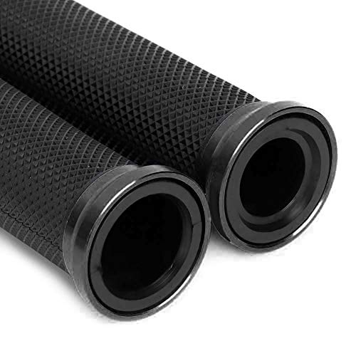 Keenso CNC Aluminum Motorcycle Handlebar Grips - 7/8
