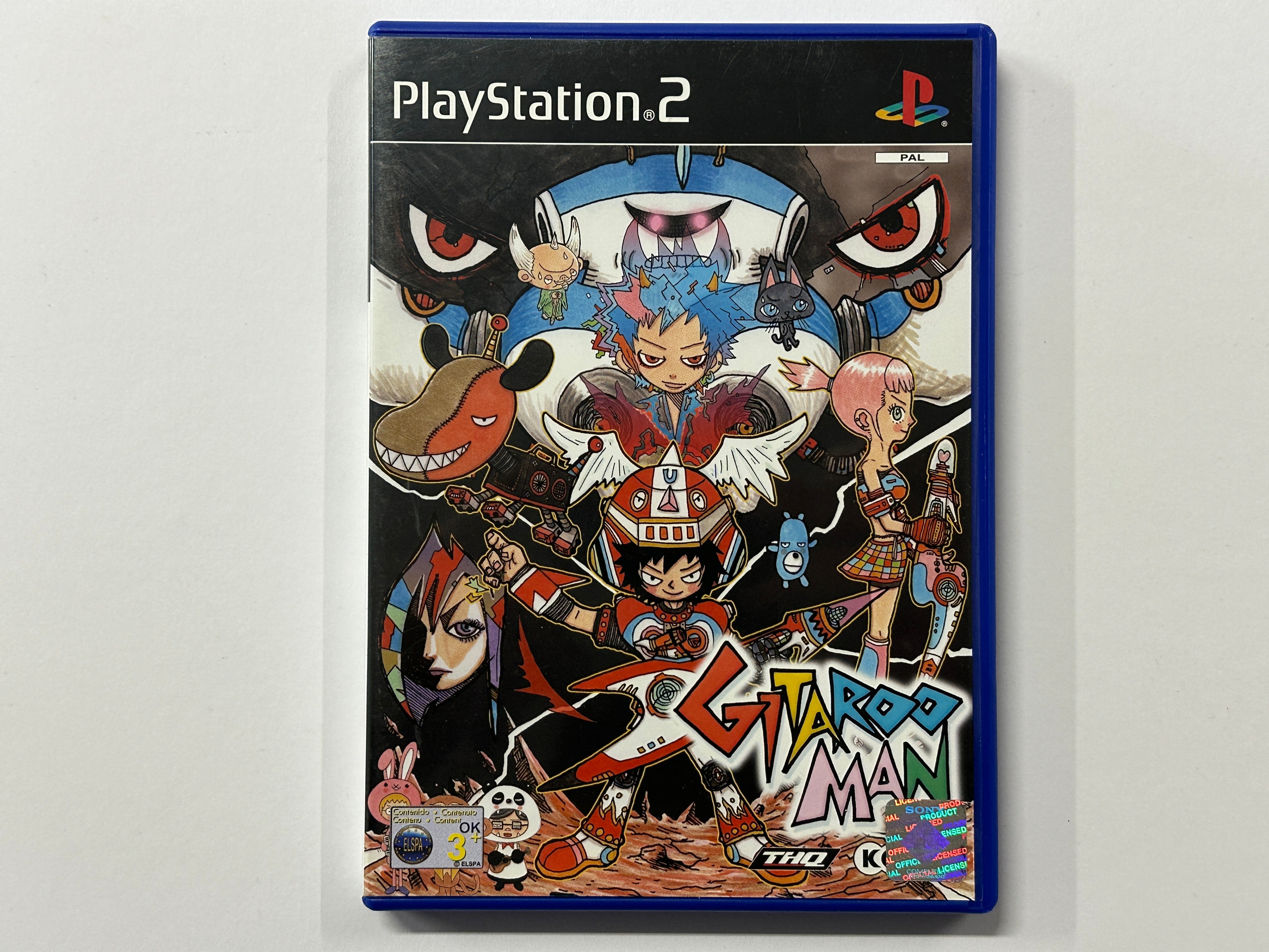 Gitaroo Man Complete Video Game with Original Case - Perfect for PlayStation 2 Collectors & Retro Gaming Enthusiasts