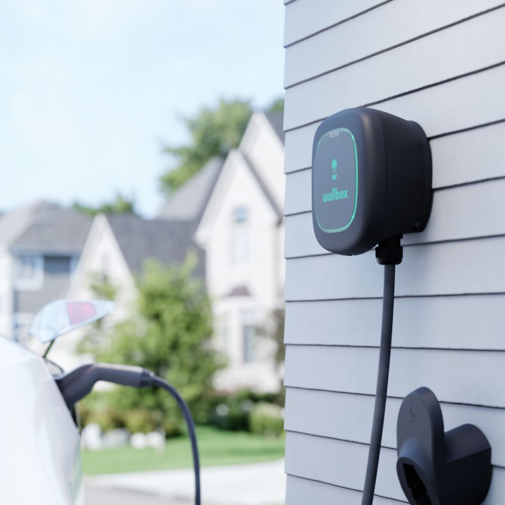 Pulsar Plus 48A Smart EV Charger - Level 2 Electric Vehicle Charging Station with WiFi - Fast Home & Commercial Charging for Tesla, Nissan, Chevy - Perfect for Garage, Workplace & Apartment Parking