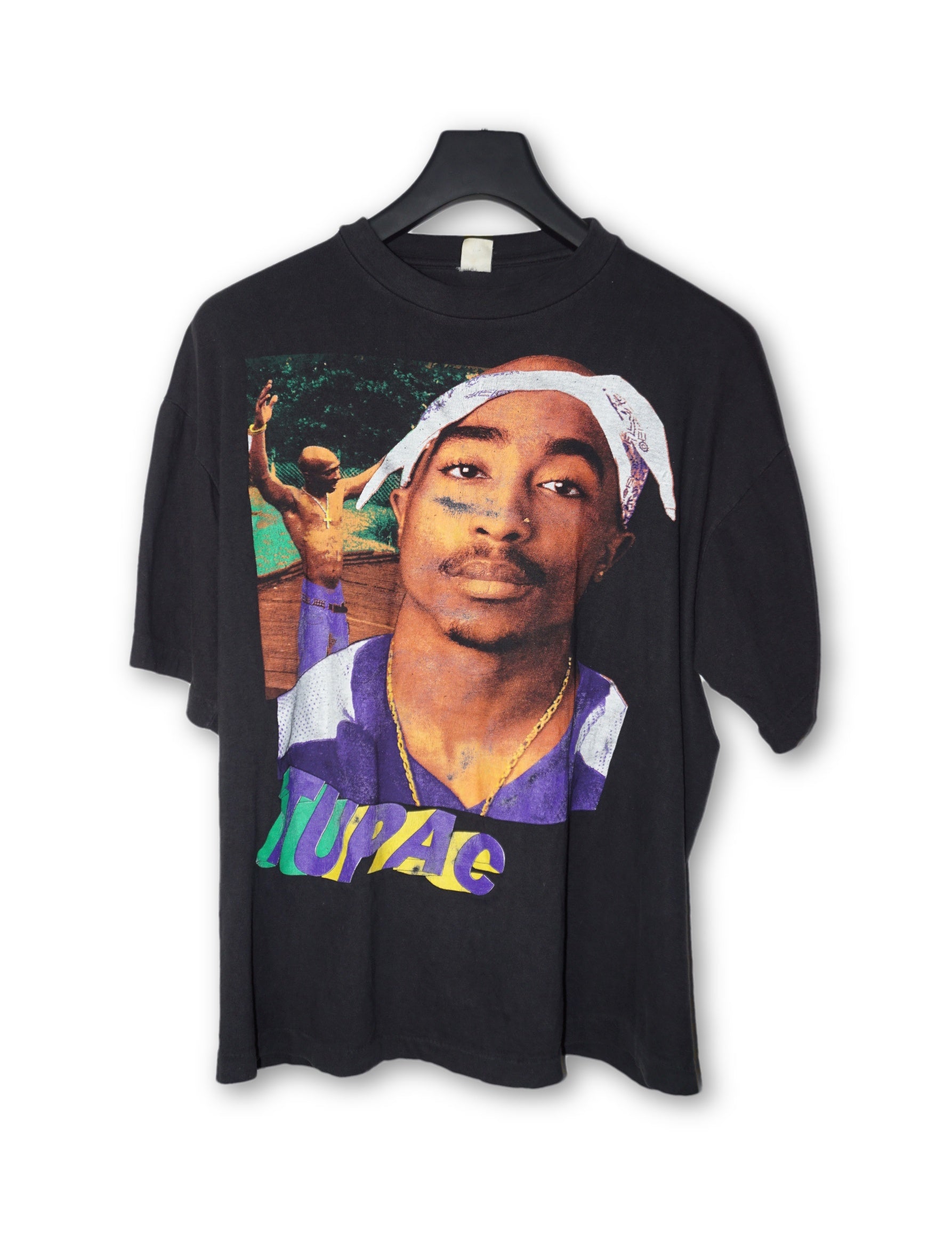 Vintage 2Pac Tupac Hip Hop Rap T-Shirt - Keep Ya Head Up Graphic Tee 24x27 - 90s Retro Streetwear for Concerts & Casual Outfits