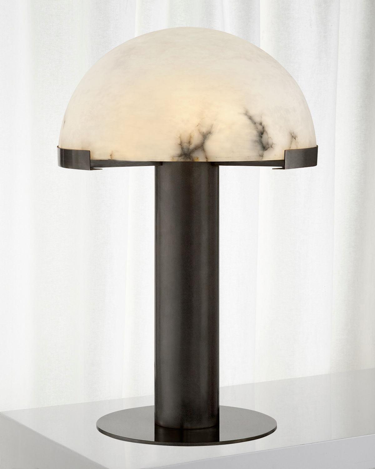 Elegant Alabaster Table Lamp - Handcrafted Home Decor for Living Room, Bedroom & Office - Soft Lighting for Relaxation & Ambience
