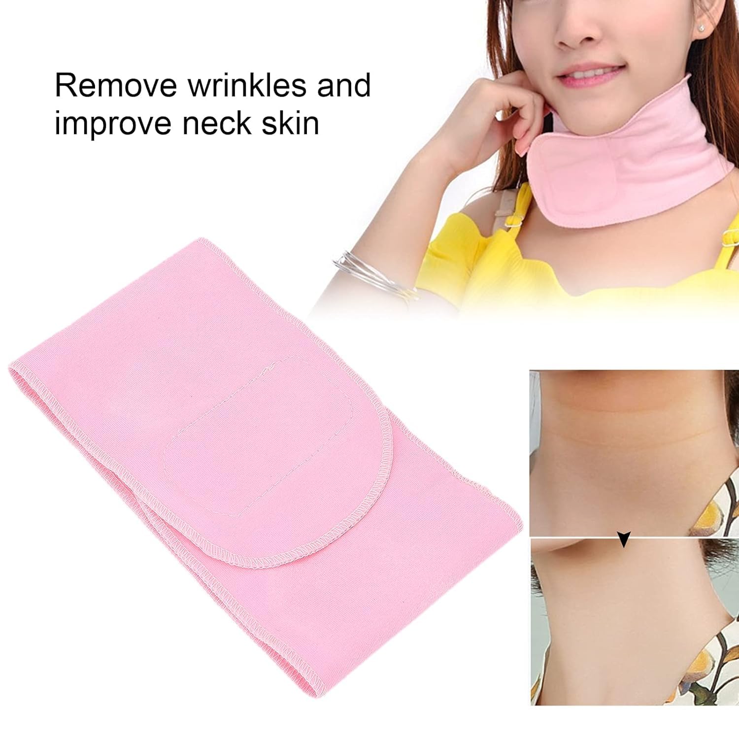 Reusable Silicone Neck Patches for Wrinkles - 1 Pack Anti-Aging Neck Mask for Tightening & Firming Skin | Beauty Care for Neck Cream Application | Perfect for Night Routine & Travel Skincare