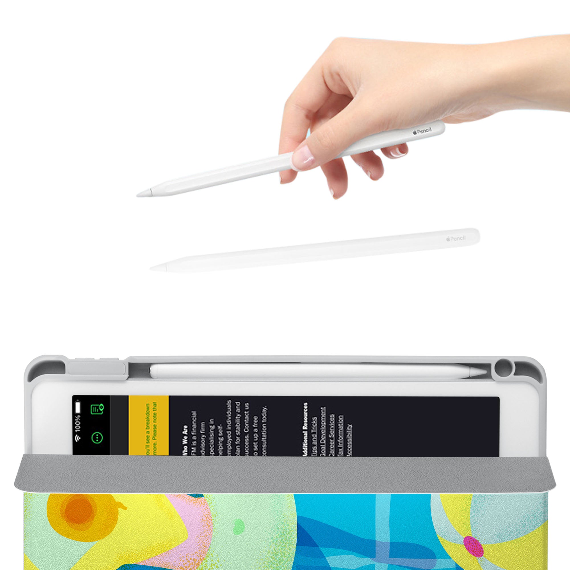 iPad 360 Elite Case - Premium Rotating Protective Cover for iPad Air/Pro, Shockproof & Scratch-Resistant - Perfect for Beach, Travel & Outdoor Use