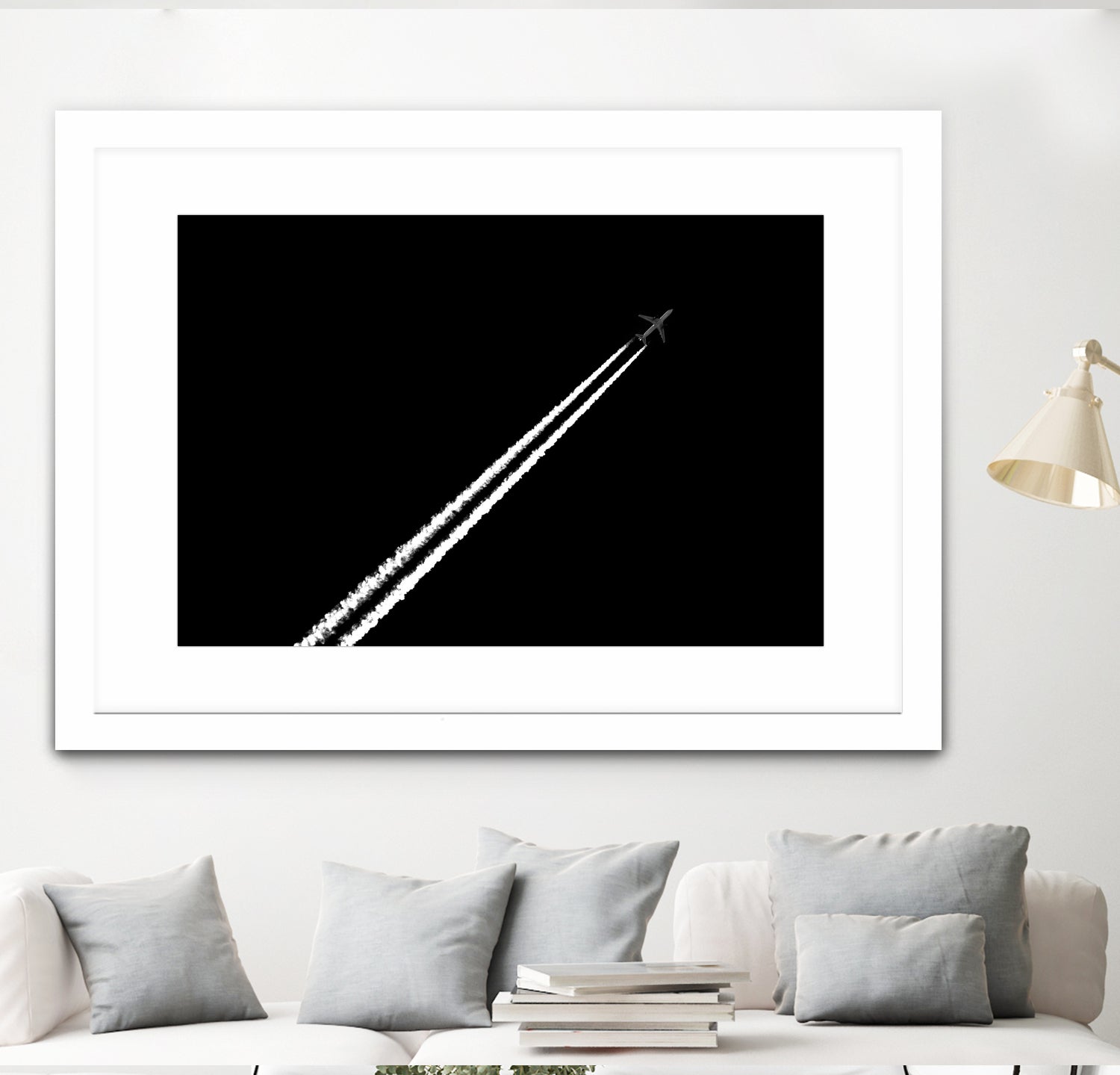 Black and White Home Decor - Modern Minimalist Wall Art for Living Room, Bedroom & Office - Perfect for Interior Design and Gifts