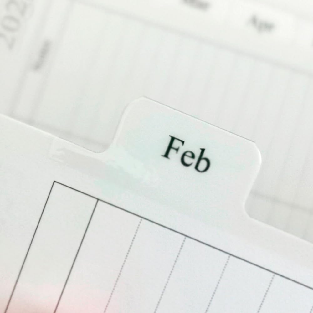 Newestor 2025-2026 Monthly Planner Refill for 3 Ring Binder - Apr 2025 to Dec 2026 Calendar with Two Pages Per Month, 8.5
