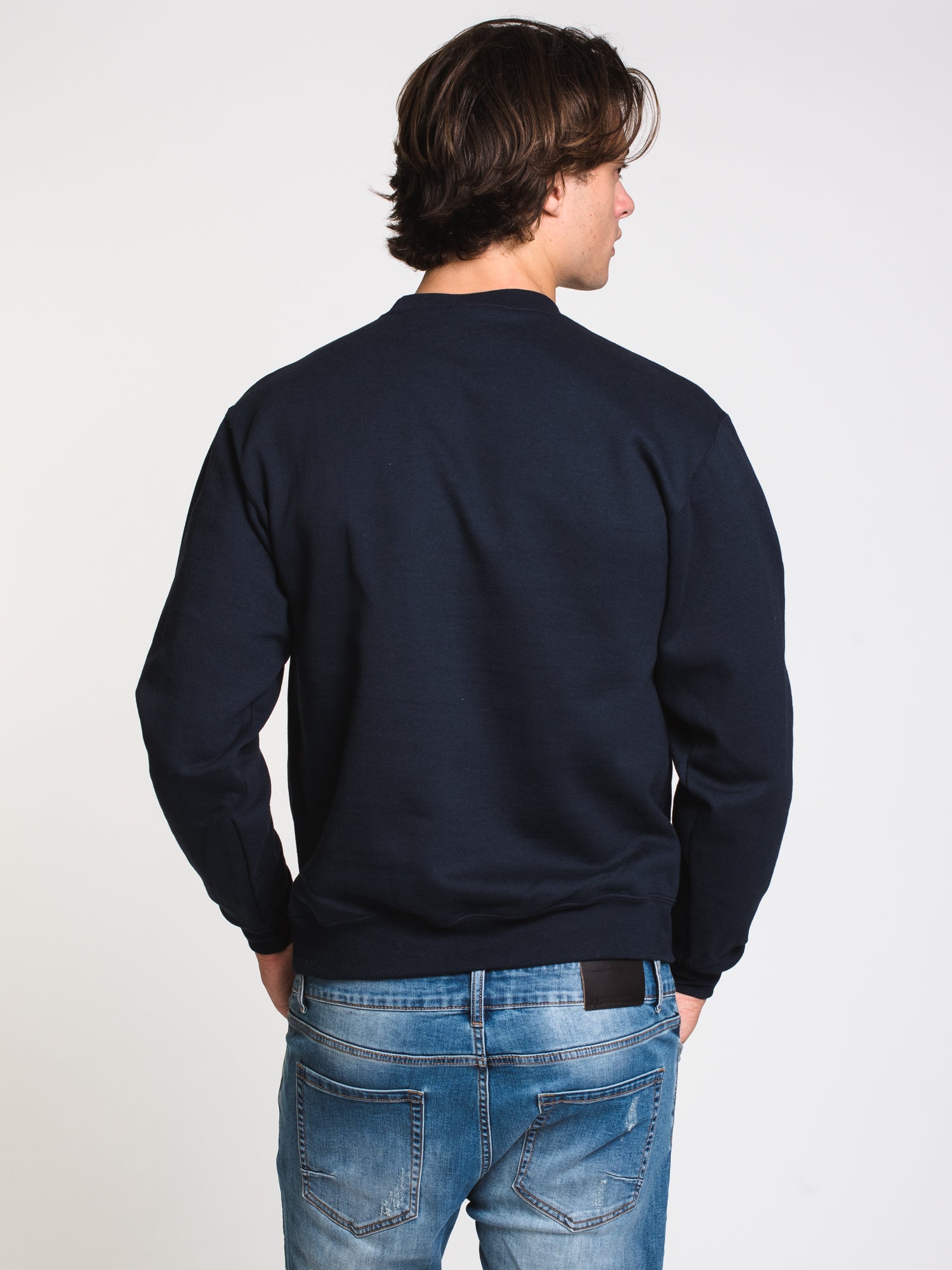 Champion Eco Powerblend Michigan University Crewneck Sweater - Comfortable & Durable Cotton Blend for Men & Women - Perfect for College, Casual Wear & Gameday Outfits