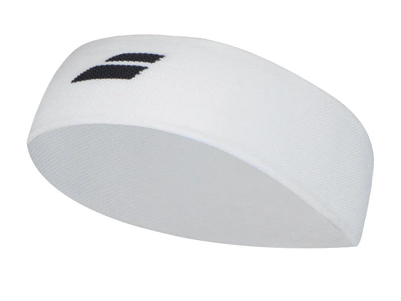 Babolat 2023 Tennis Headband with Logo - Moisture Wicking Sports Headband for Men & Women - Perfect for Tennis, Running & Workouts