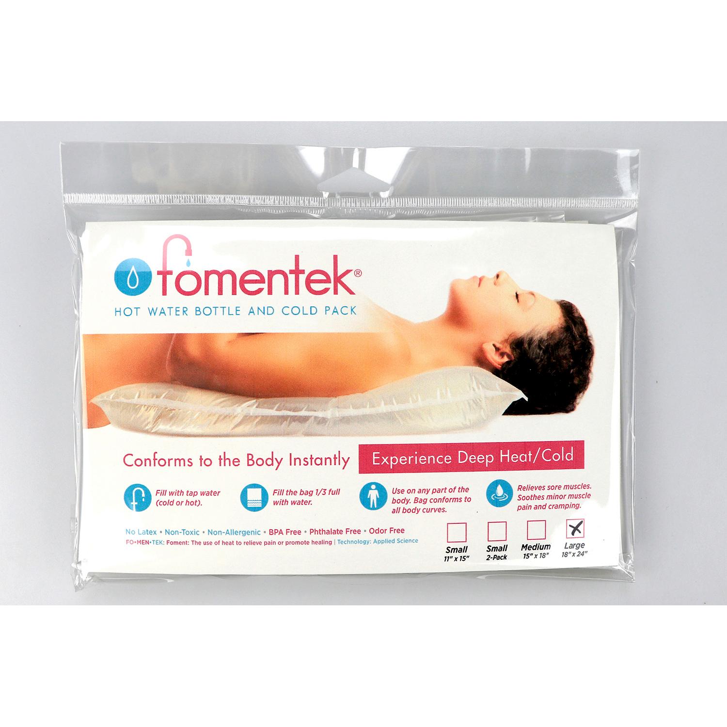 Fomentek Hydrotherapy Heating Pad for Pain Relief - Reusable Hot Cold Therapy Pack for Back, Neck, Shoulder & Muscle Pain - Perfect for Home Care, Sports Recovery & Post-Surgery Comfort