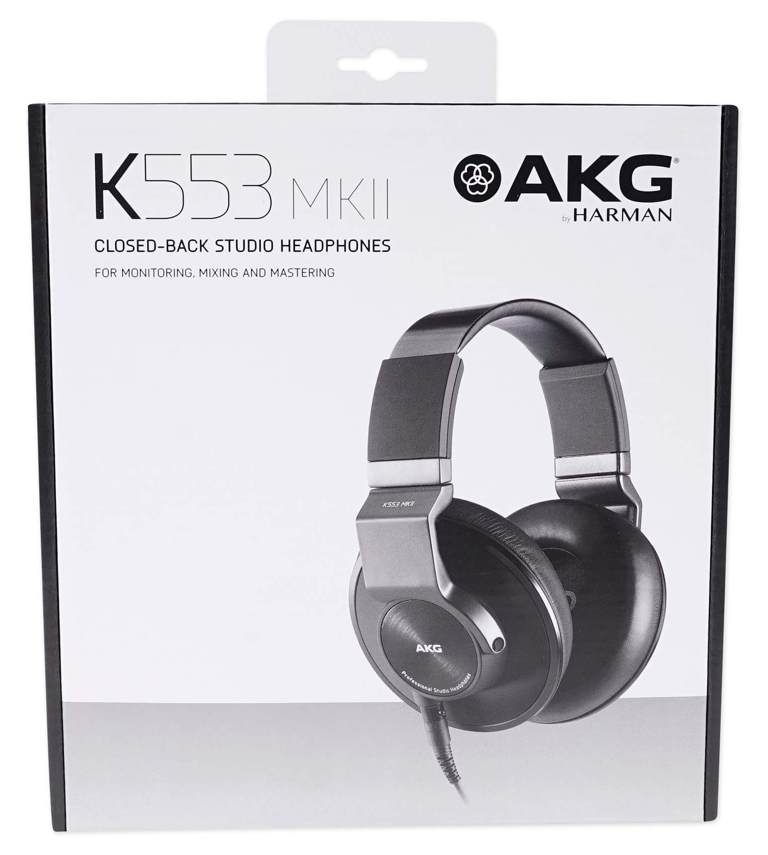 AKG K553 MKII Studio Monitor Headphones with Mackie Bluetooth Monitors Bundle - Professional Audio Monitoring for Music Production, Recording & DJing