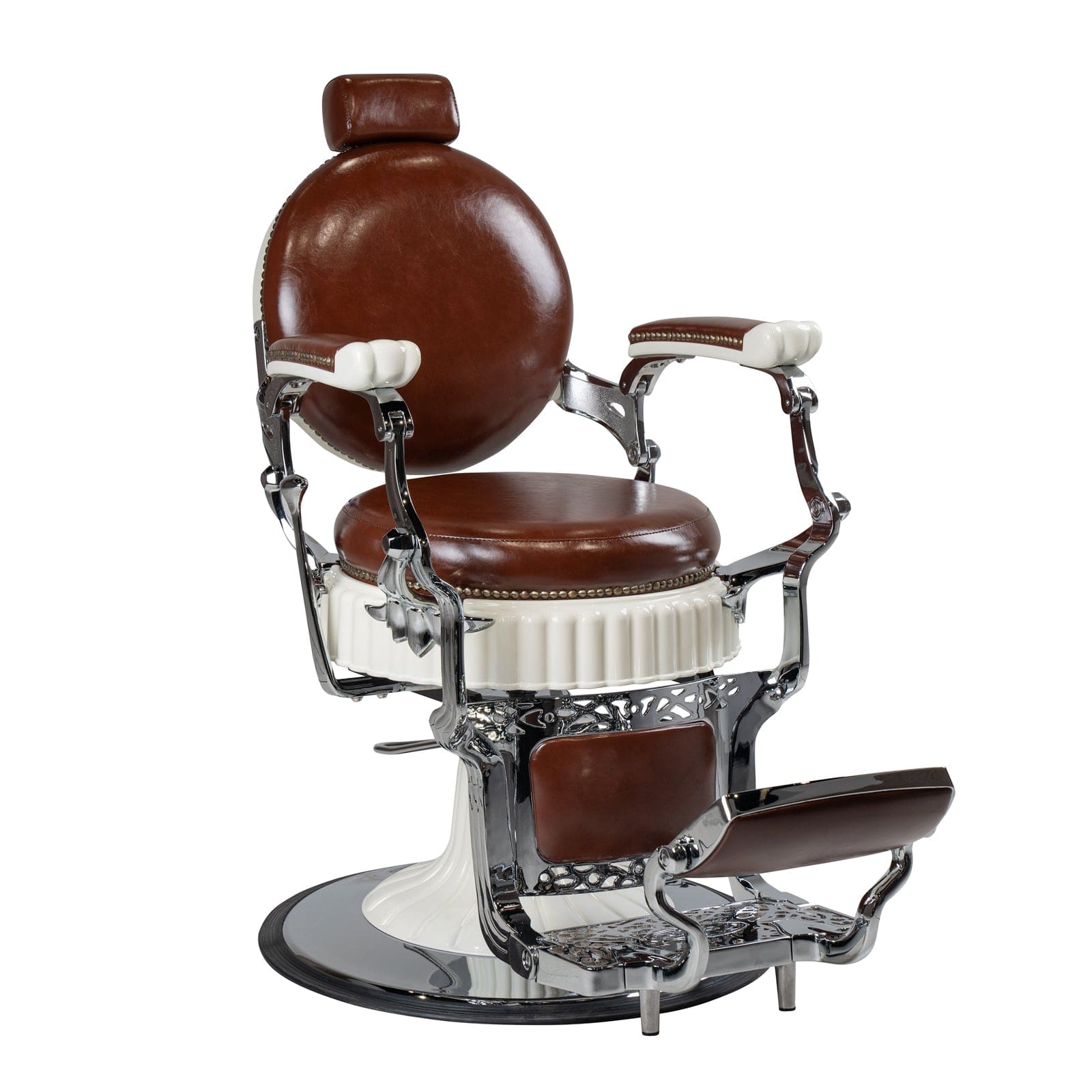 Franklin Barber Chair - Professional Salon Styling Chair for Haircuts & Shaves | Perfect for Barbershops & Home Grooming