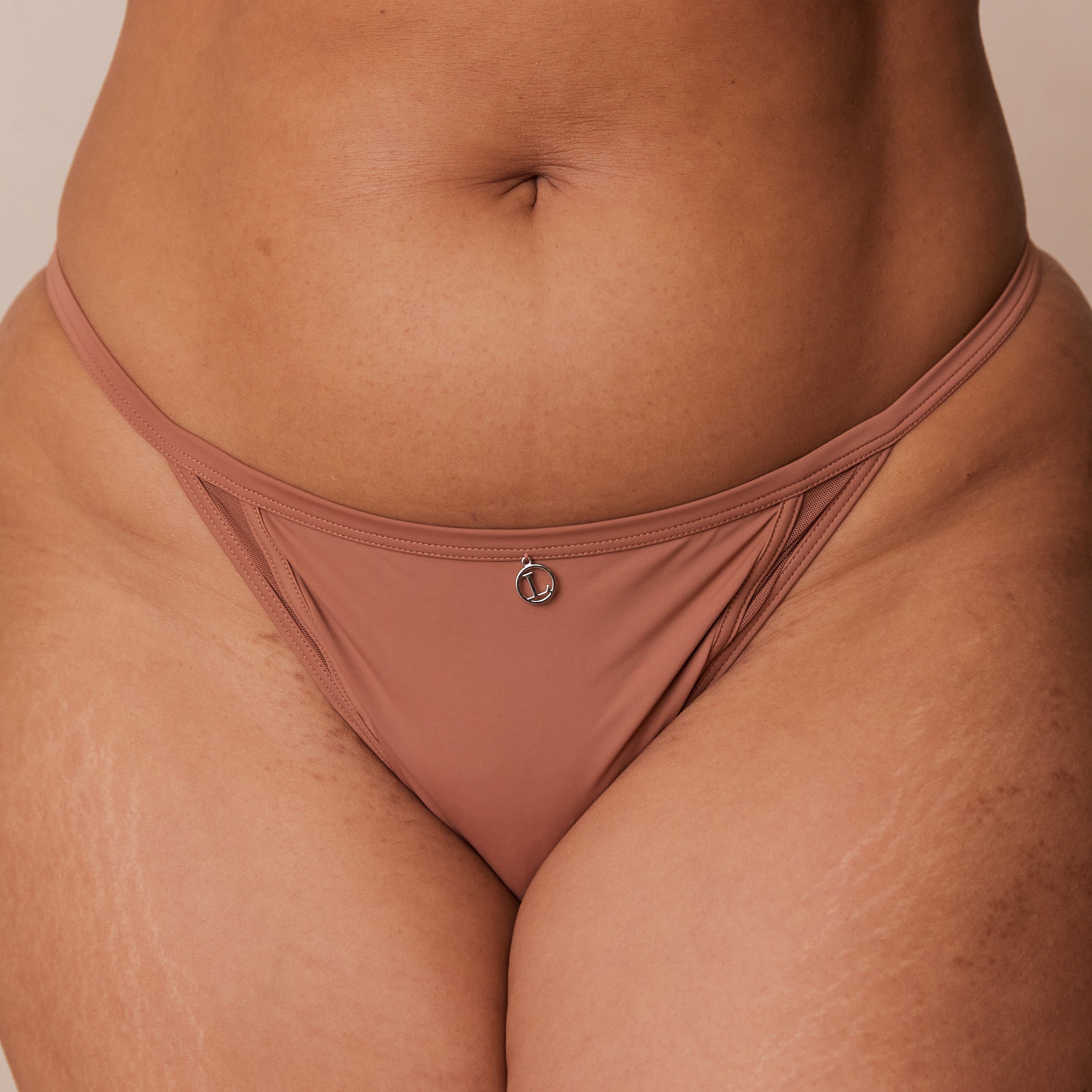 Classic Plunge T-Shirt Bra in Mocha - Comfortable & Supportive Underwire Bra for Everyday Wear, Date Night & Layering