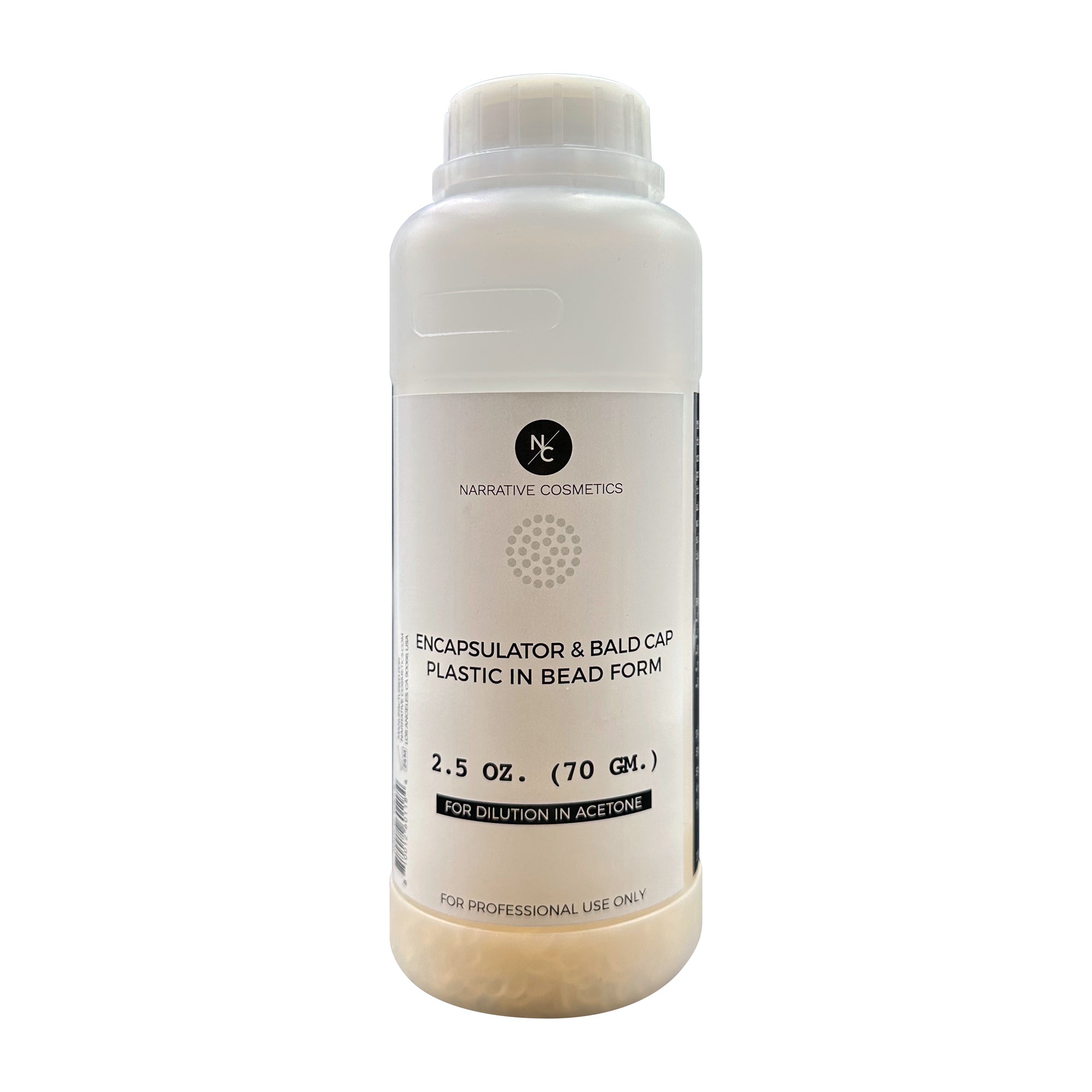 Professional Encapsulator Beads for Prosthetics & Bald Cap Creation - Acetone Dilution Solution | Perfect for Special FX Makeup & Cosplay Costume Design