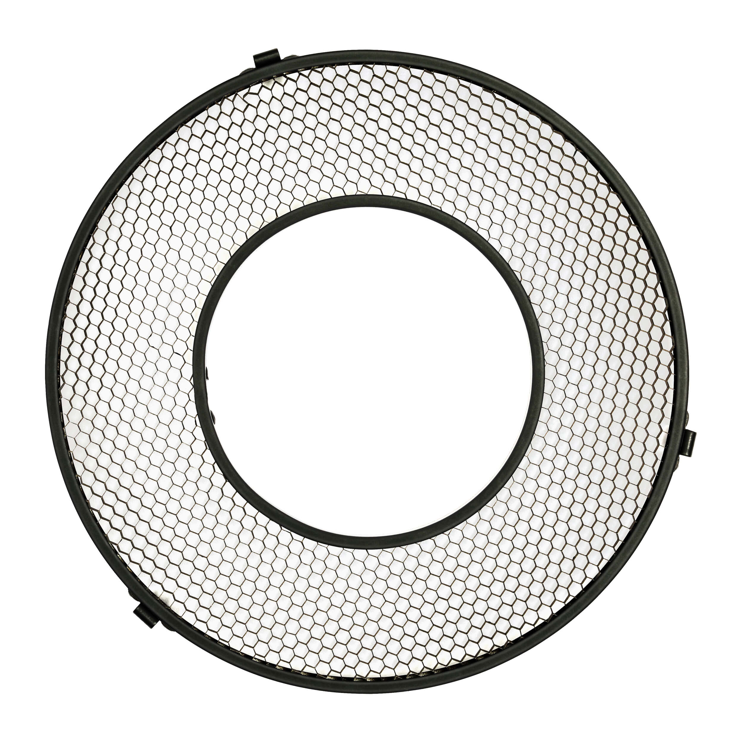 3-Piece BD 09 Series Honeycomb Grid Set for R1200 & R2400 Ring Flash - Perfect for Macro Photography, Product Shots & Studio Lighting Control