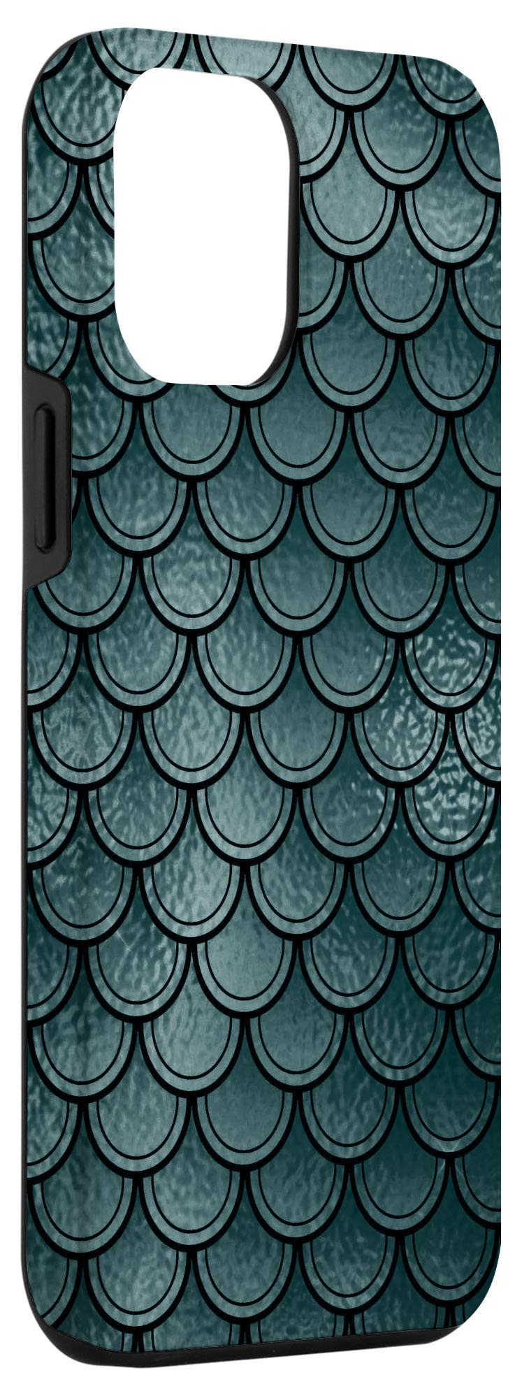 Premium iPhone 12 Pro Max Case with Unique Fish Scale Fur Pattern - Slim Protective Cover for Everyday Use, Travel & Outdoor Activities