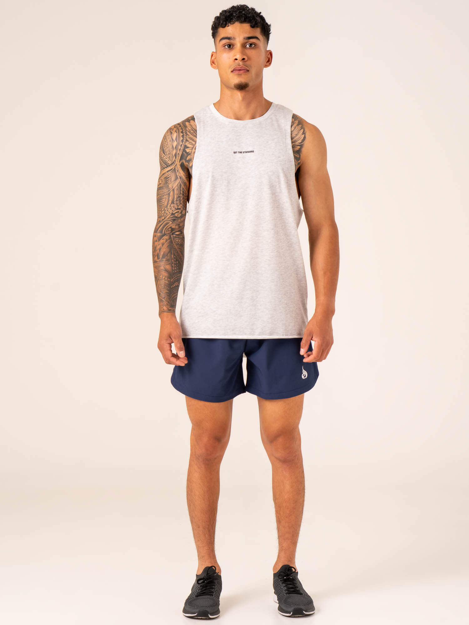 Emerge Training Shorts - Navy Blue Workout Shorts for Men & Women | Gym, Running, Yoga & Outdoor Activities
