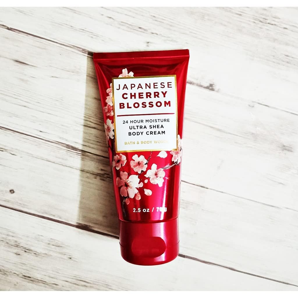 Bath & Body Works Japanese Cherry Blossom Mini Gift Set - Shower Gel, Body Lotion & Fragrance Mist | Travel Size Toiletries for Women, Perfect for Gifts, Vacation & Daily Skincare Routine