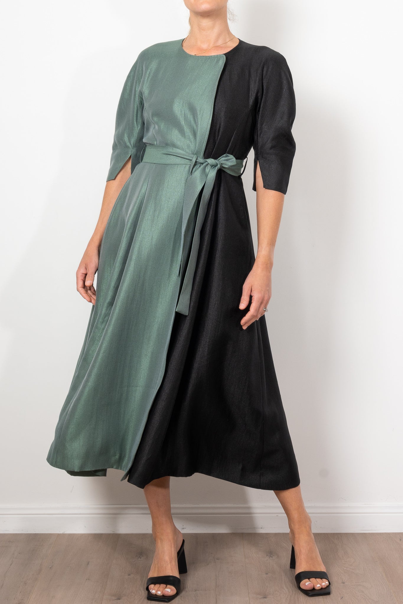 M.A. Dainty Party Dress Two Tone - Elegant Women's Cocktail Dress for Evening Events, Weddings & Special Occasions