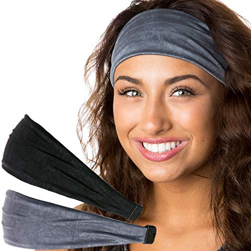 Crushed Grey & Black 2pk