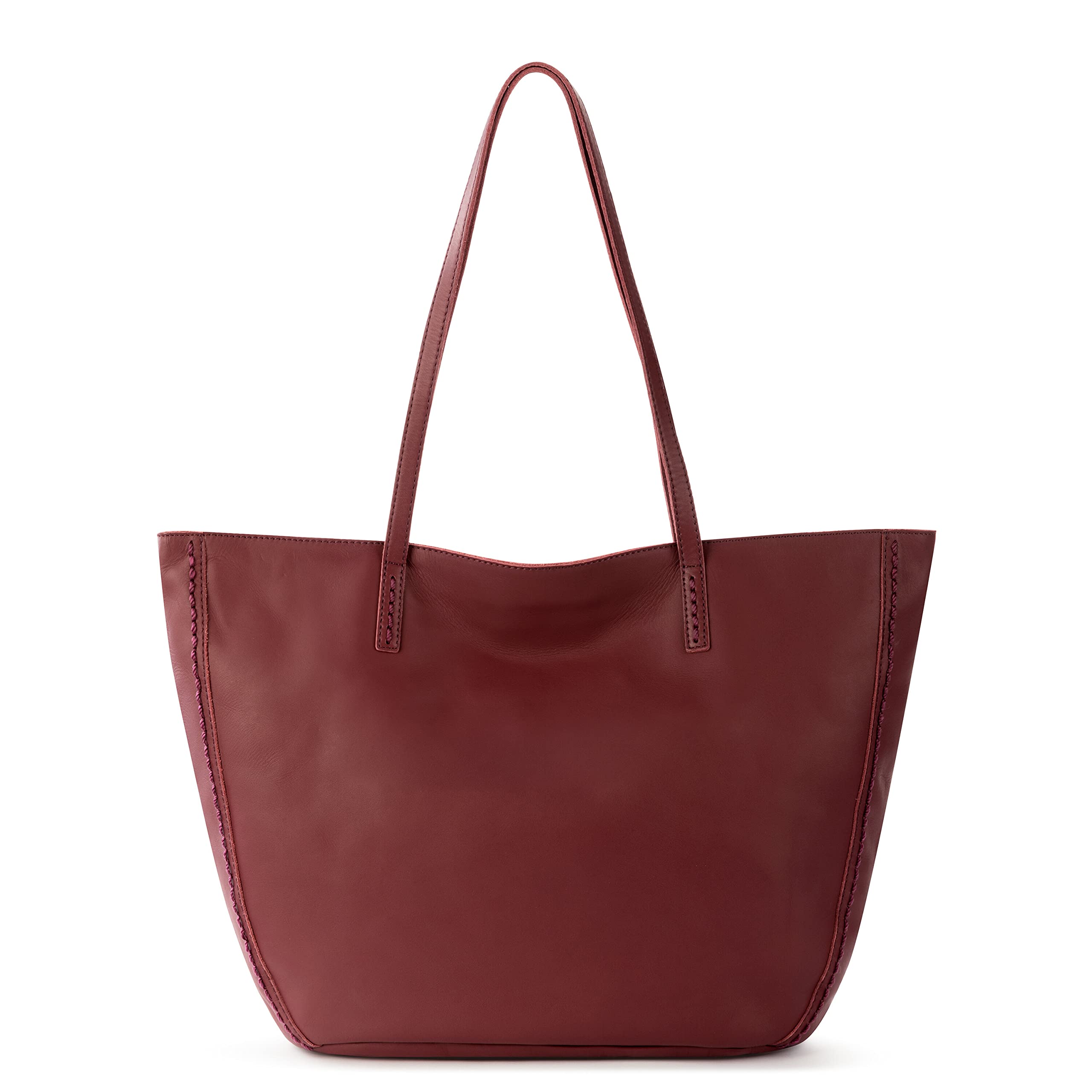 The Sak Faye Tote - Stylish Vegan Leather Handbag for Women, Spacious Work Tote with Zip Closure | Perfect for Office, Travel & Everyday Use