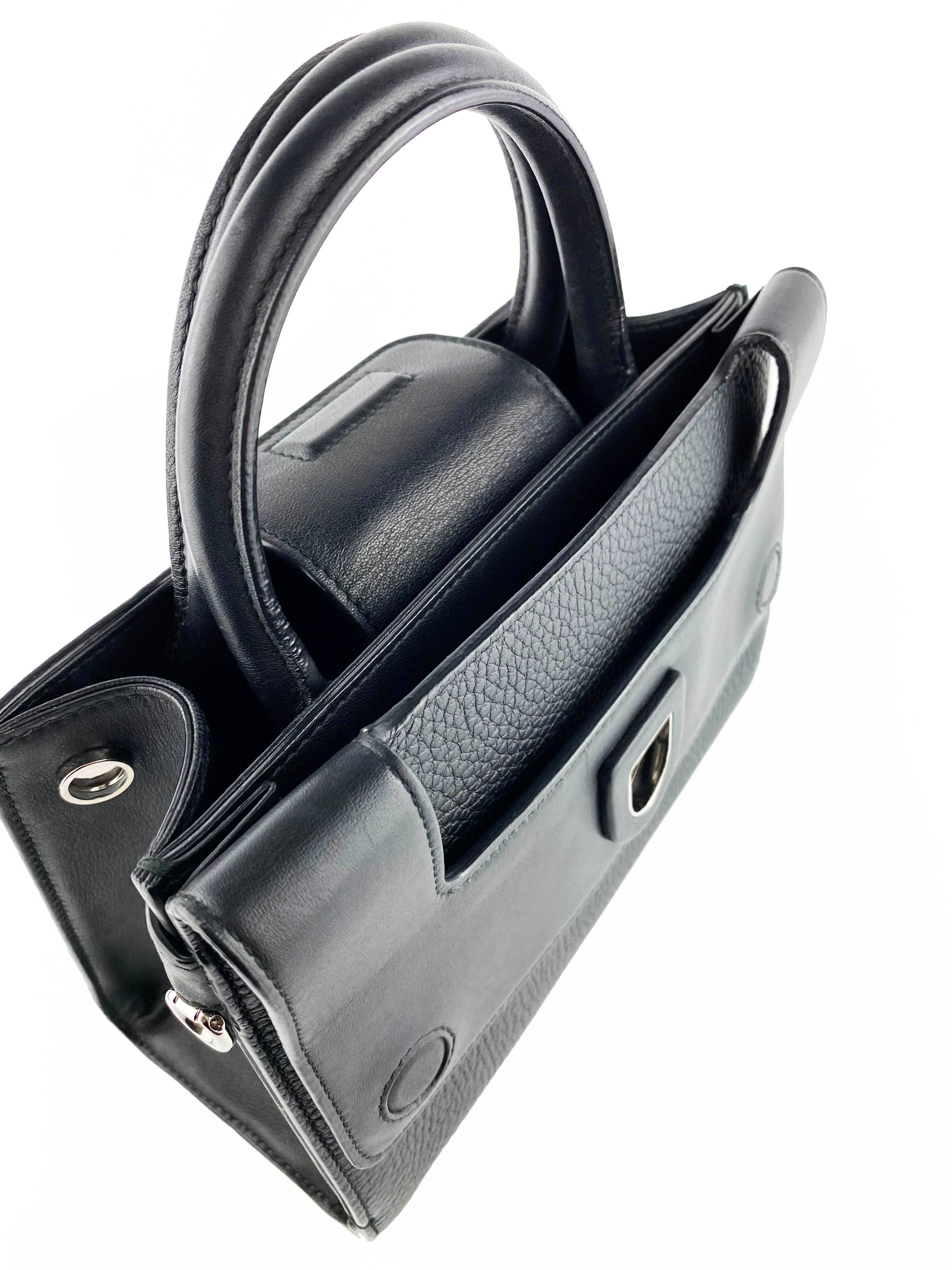 Christian Dior Diorever Black Leather Shoulder Bag for Women - Luxury Designer Handbag for Evening Parties, Work & Special Occasions
